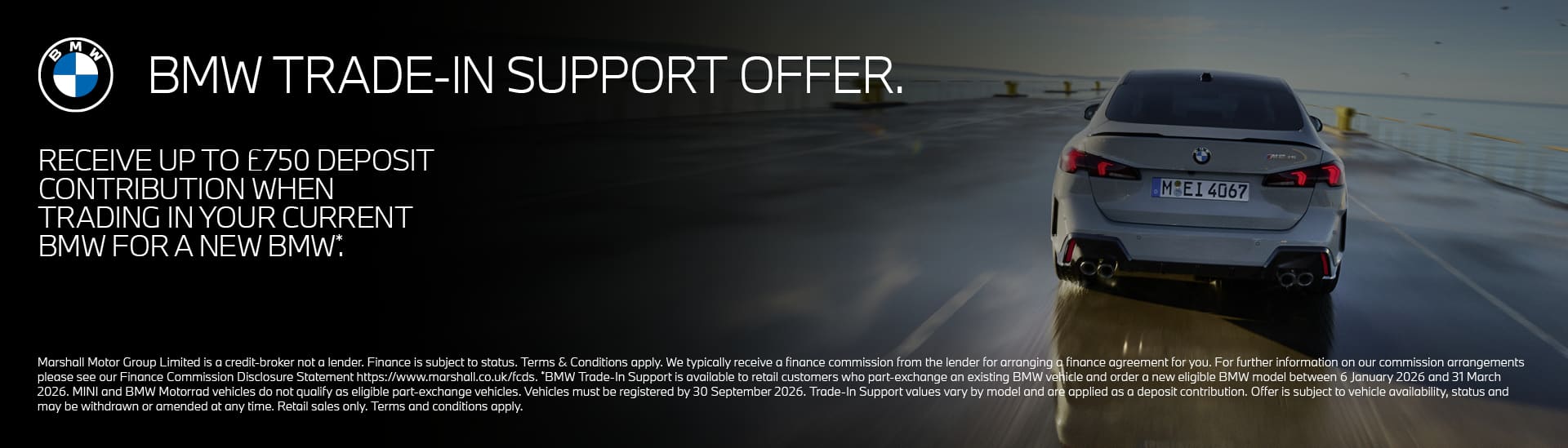 BMW TRADE-IN SUPPORT OFFER.