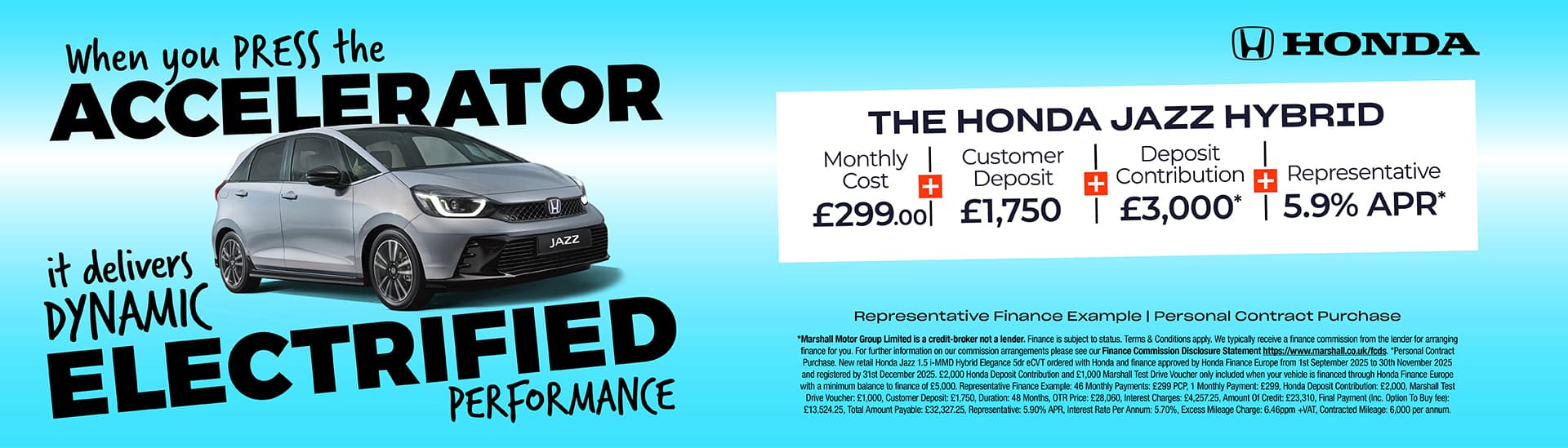HONDA JAZZ PERSONAL CONTRACT PURCHASE OFFER