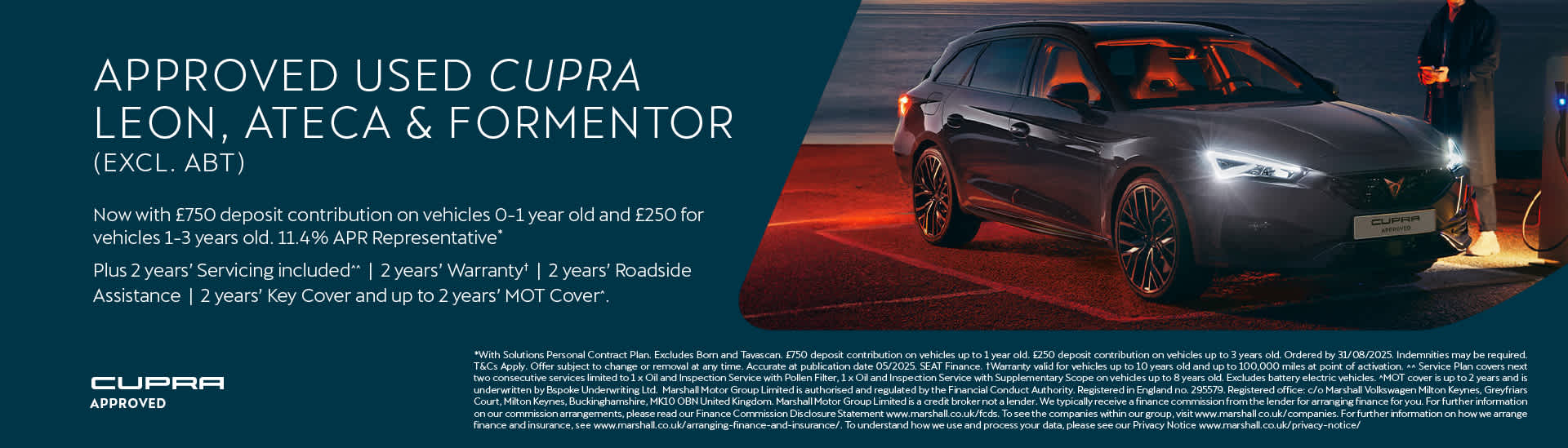 CUPRA Approved Used Offer