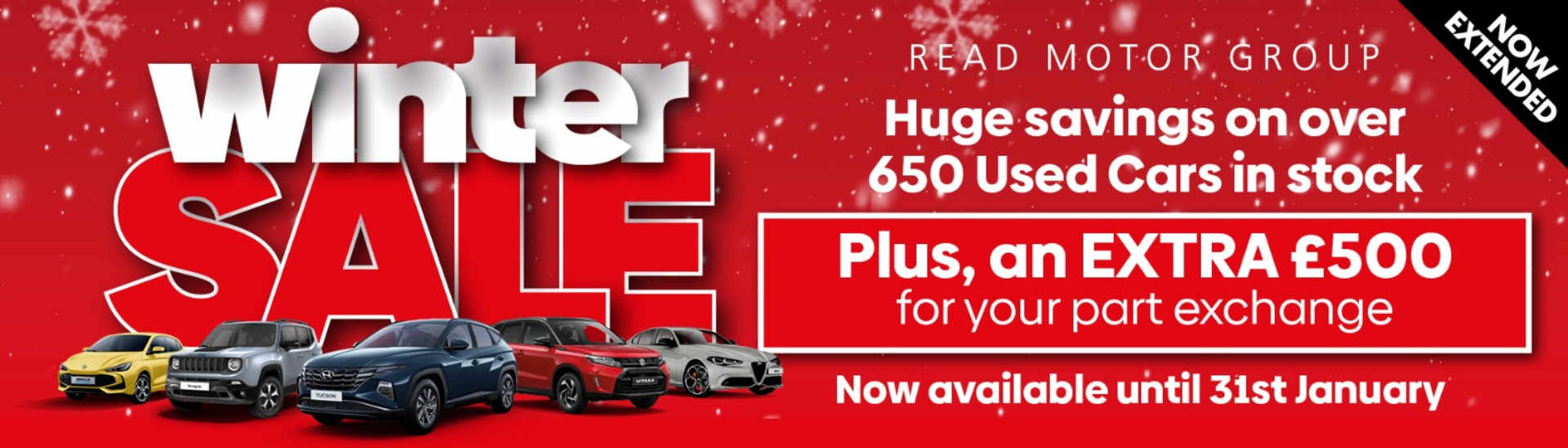 MG Winter Sale Extended