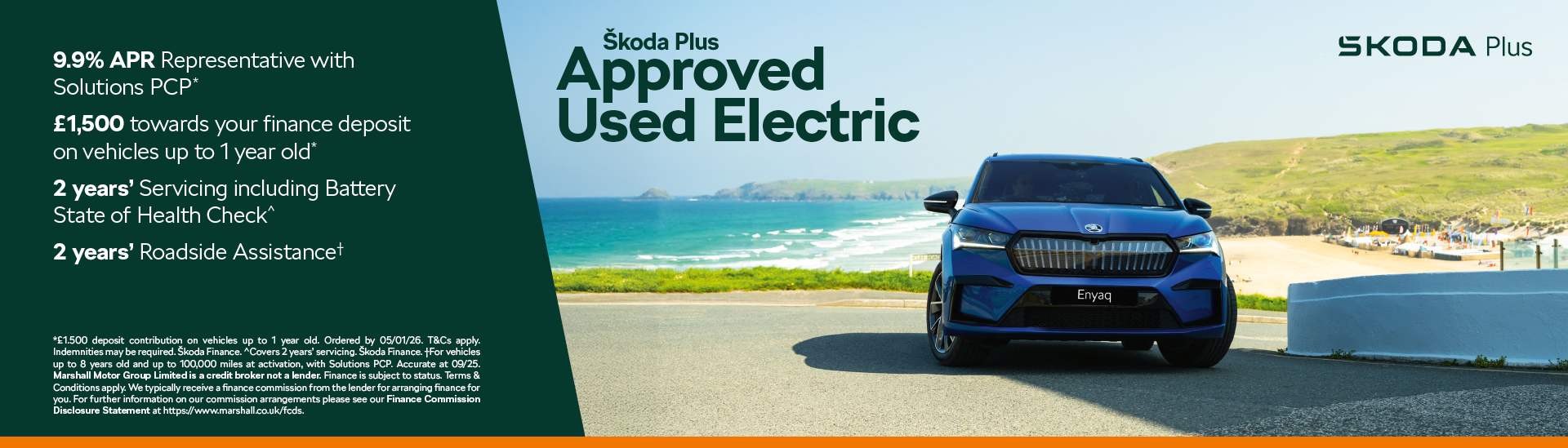 Skoda Approved Used Enyaq Offer