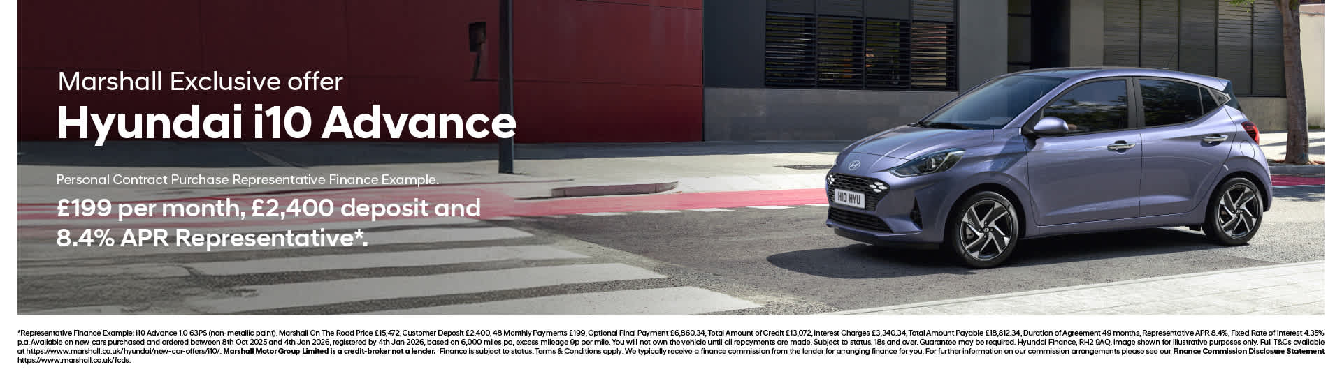 Hyundai i10 Personal Contract Purchase Offer