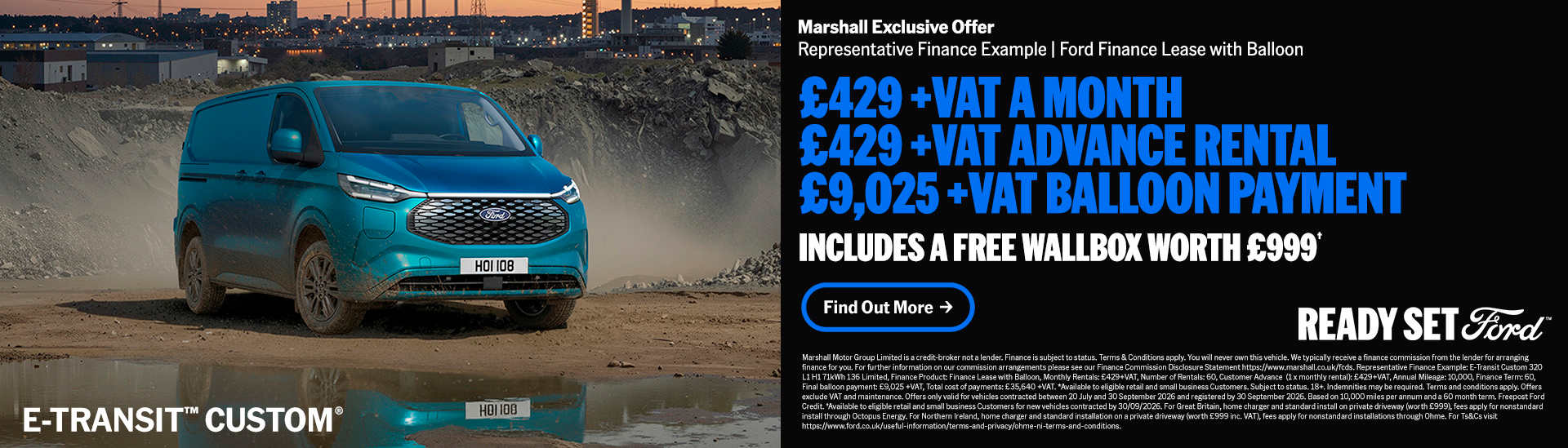 Ford eTransit Custom Offer