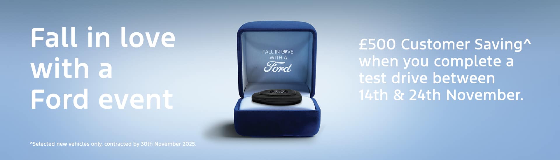 Fall in love with a Ford