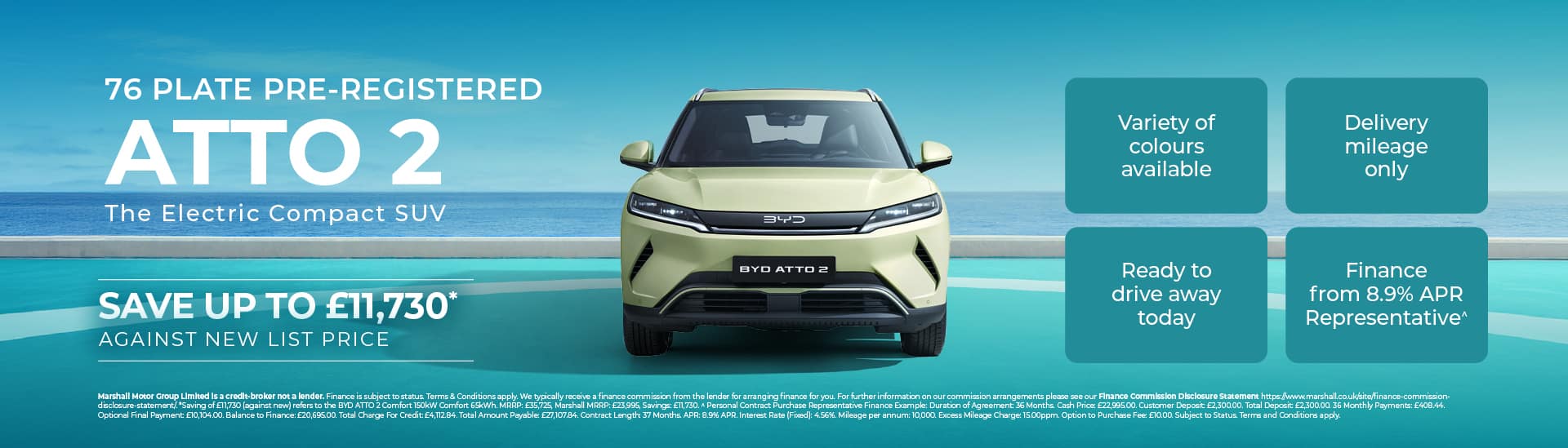 Nearly New BYD ATTO 2 SUV