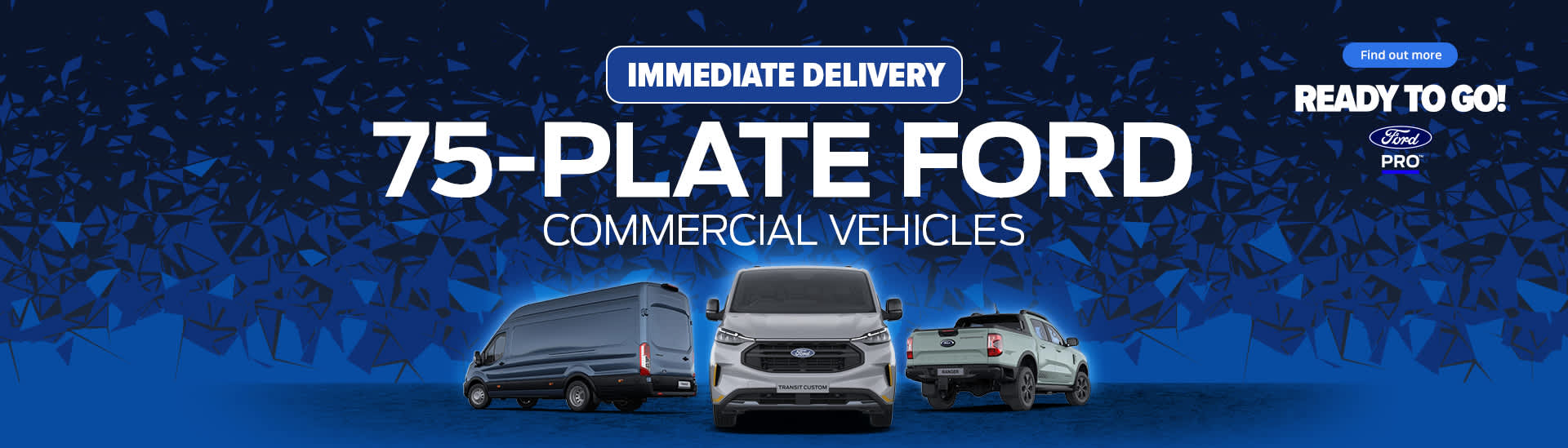 Ford Transit immediate delivery 