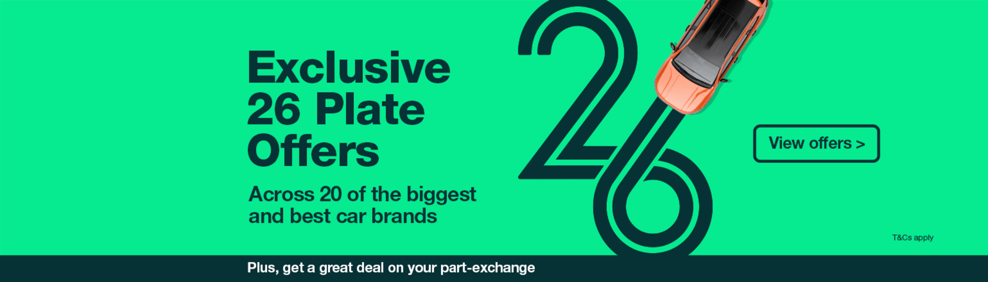 The new 26 registration plate is almost here!