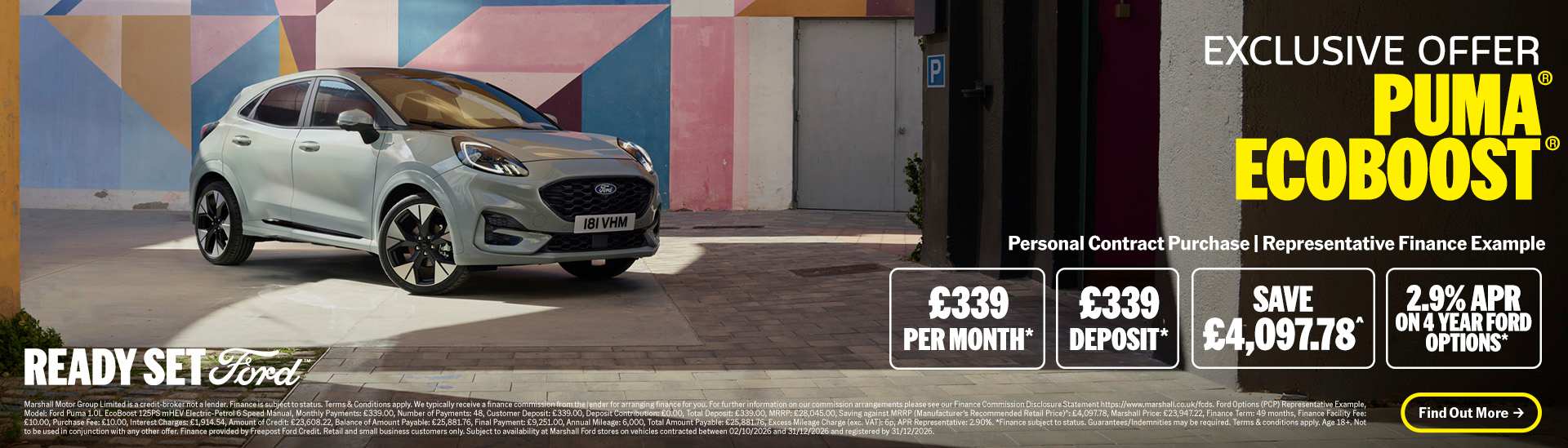 Ford Puma Offer