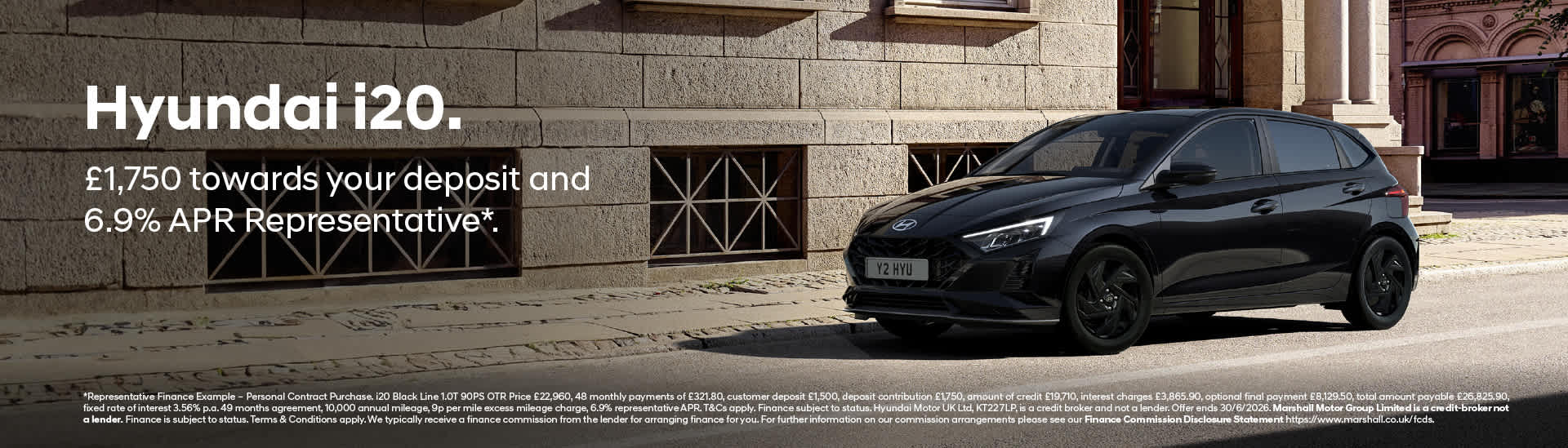 Hyundai i20 Personal Contract Purchase Offer