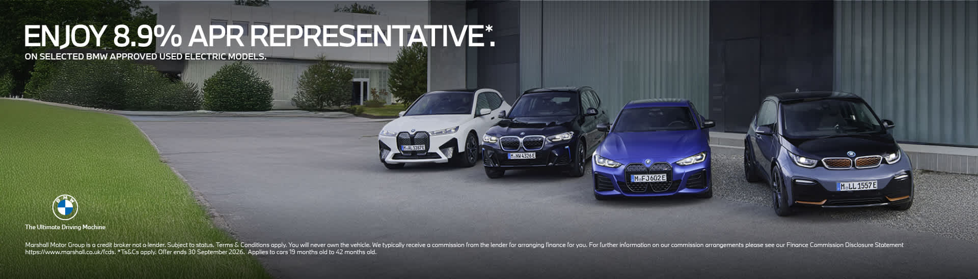 BMW Approved Used Electric Offer