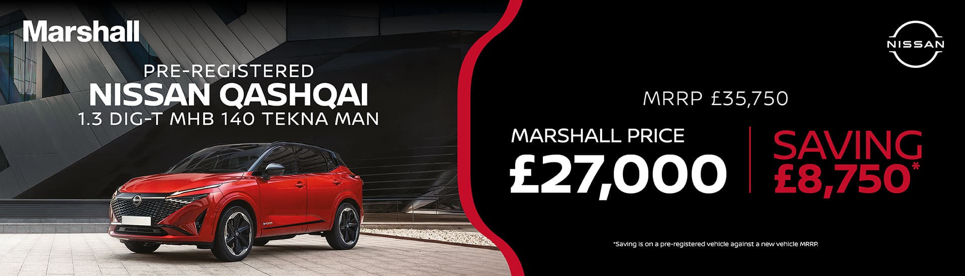 Nissan Pre-Registered Stock