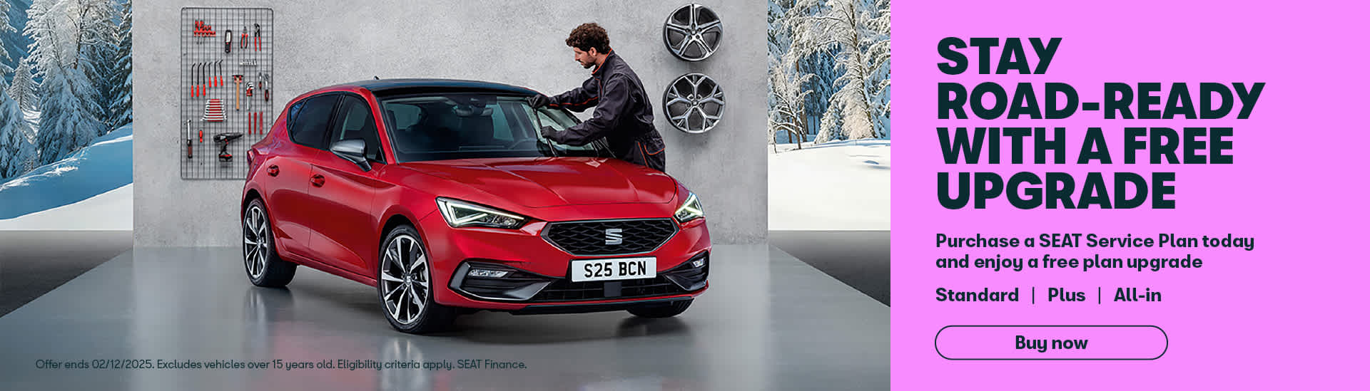 SEAT Service Plan Upgrade Event