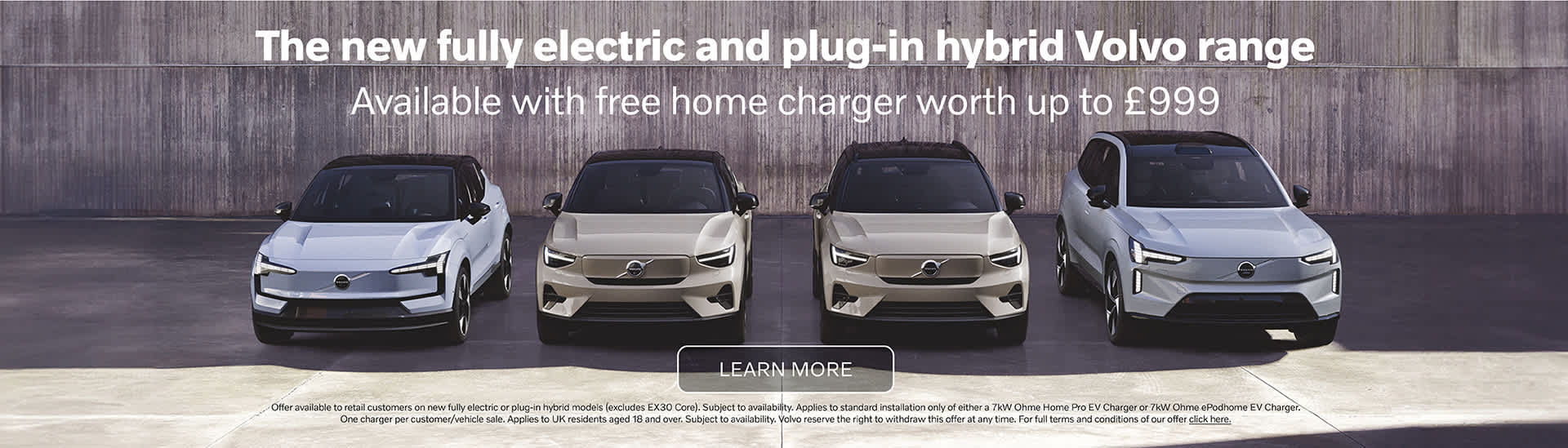 Complimentary Ohme home charger