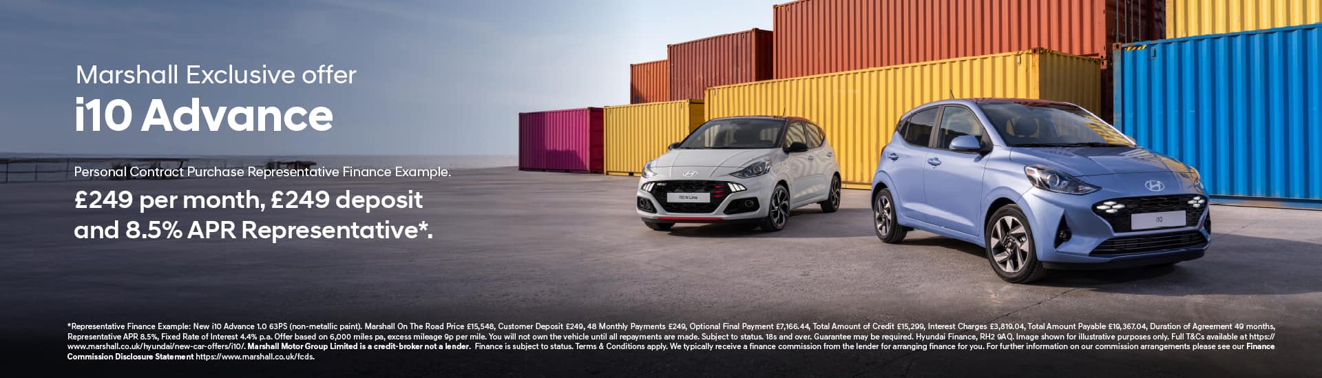 Hyundai i10 Personal Contract Purchase Offer