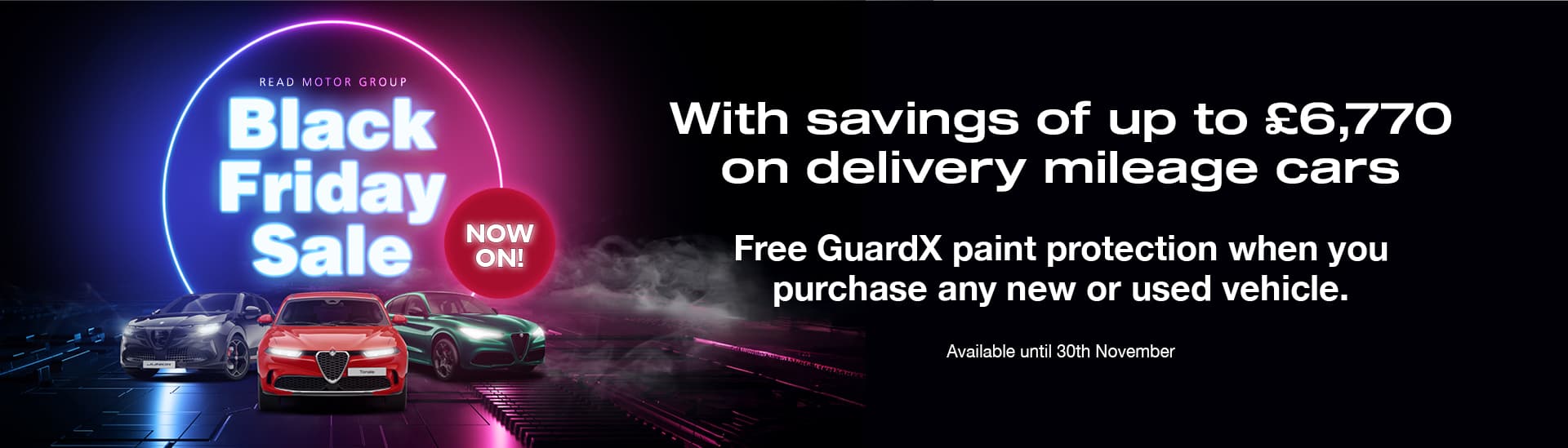 Alfa Romeo Black Friday