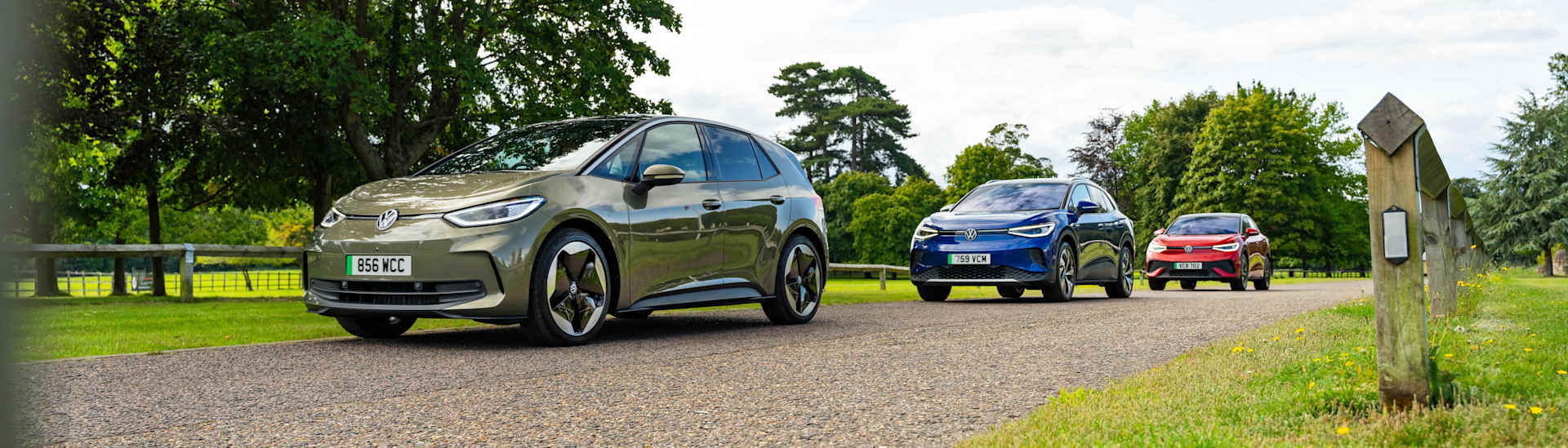 Volkswagen all-electric and plug-in hybrid range