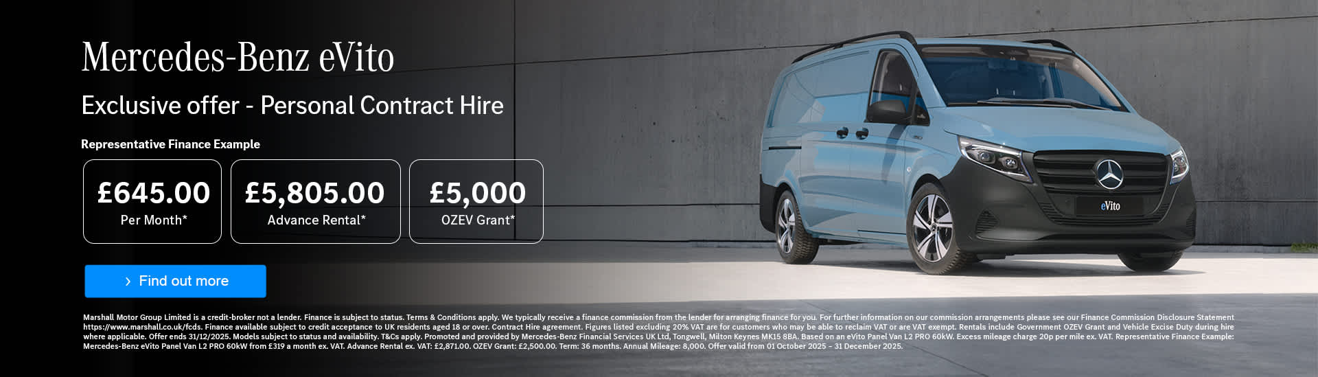 Mercedes-Benz eVito Offer