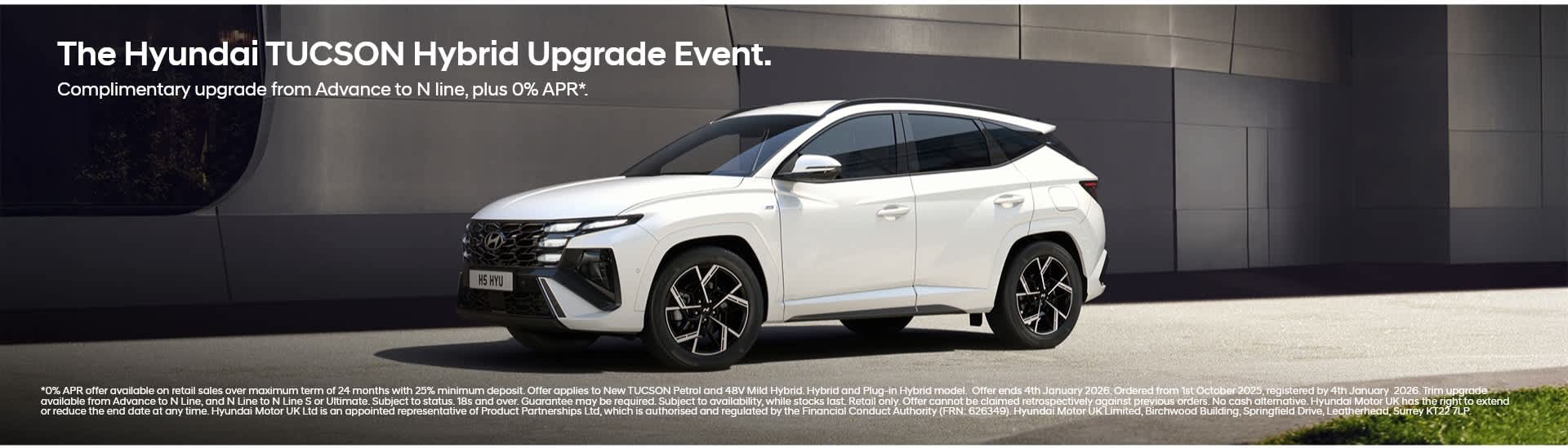The Hyundai TUCSON Complimentary Upgrade Event