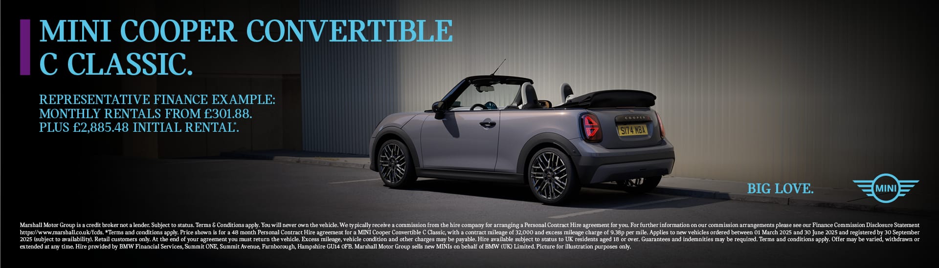 MINI COOPER CONVERTIBLE C CLASSIC.