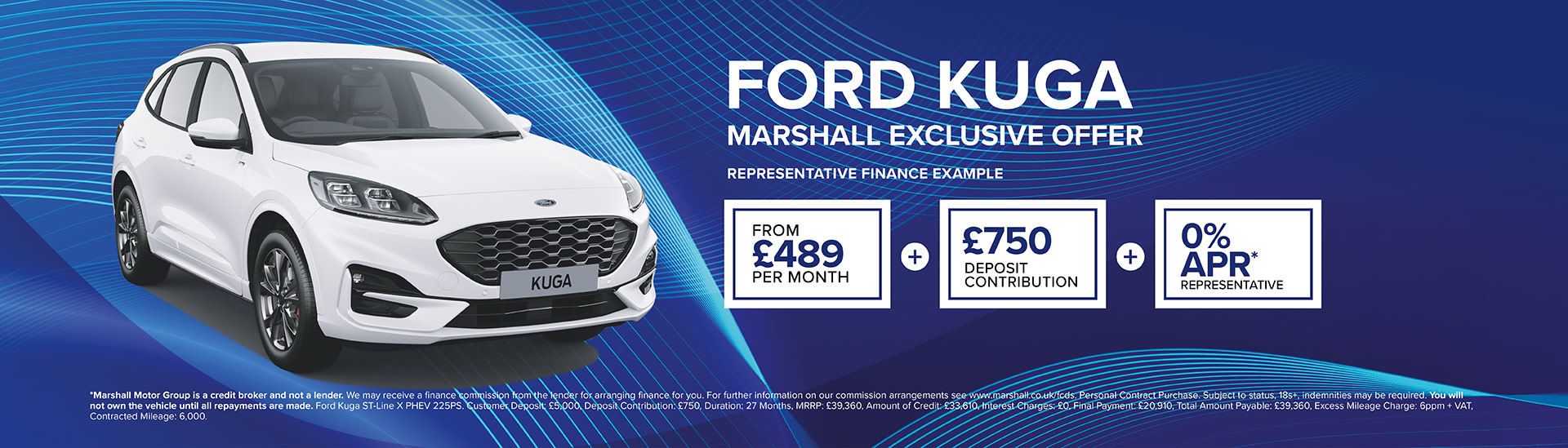 Ford Kuga Personal Contract Purchase Exclusive Offer