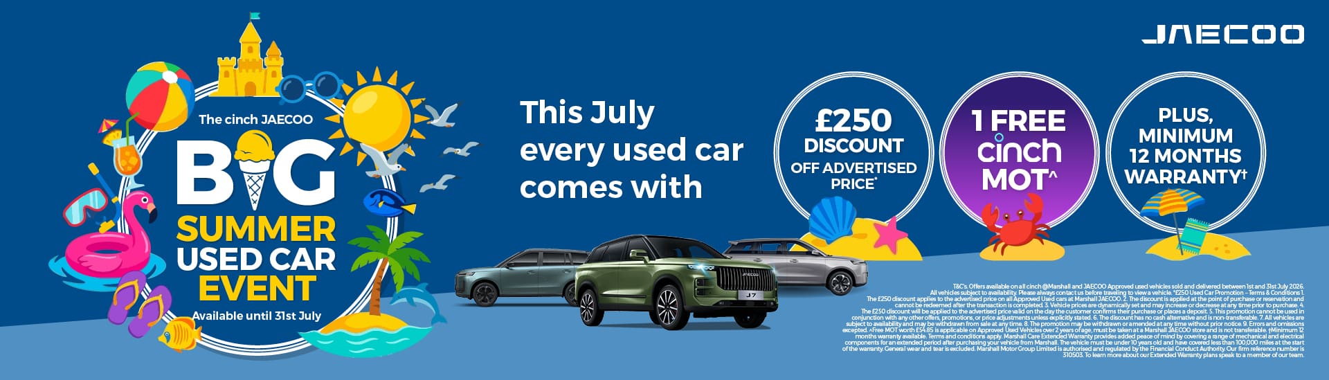 JAECOO Used Car Event