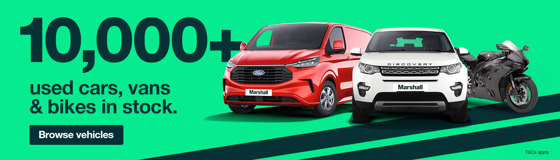 More vehicles. More choice. Right price. Right now. 