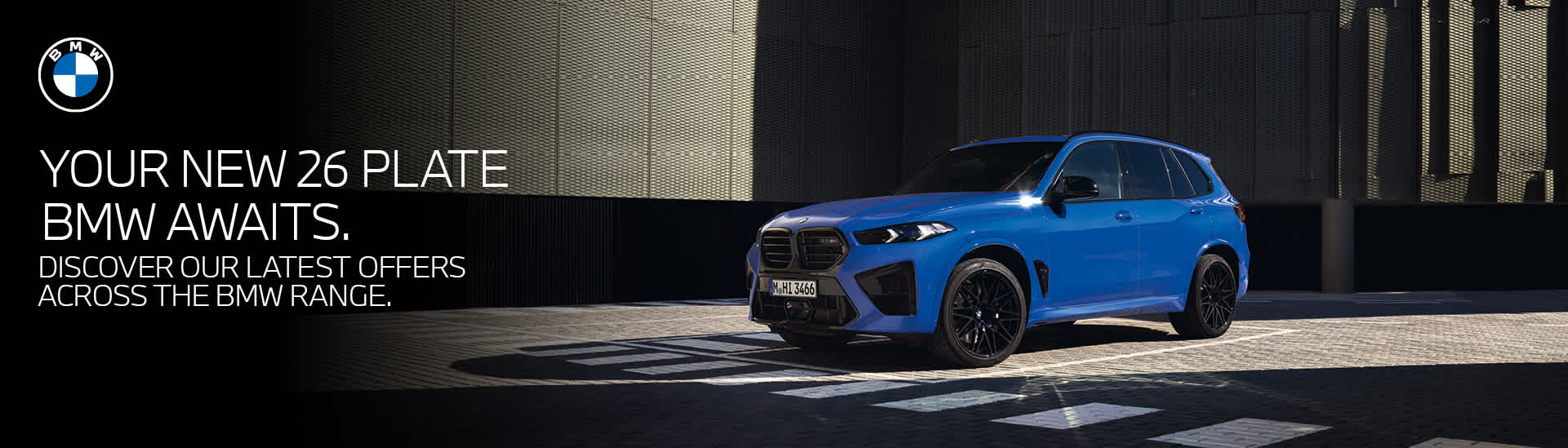 BMW 26 Plate