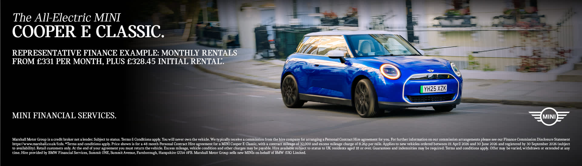 ALL-ELECTRIC MINI COOPER E CLASSIC