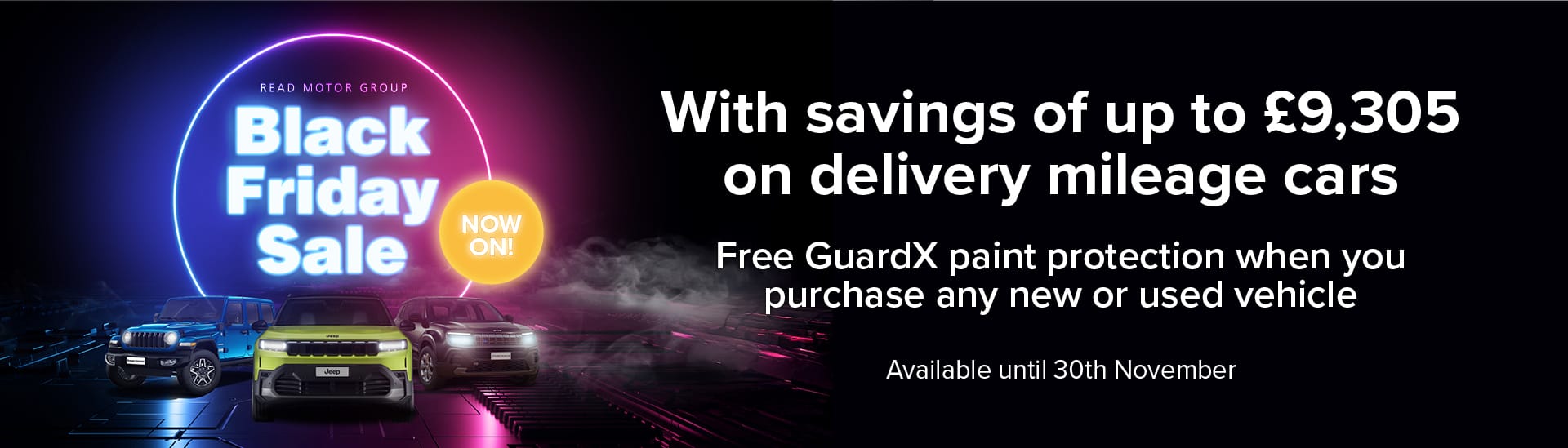 Jeep Black Friday Offer