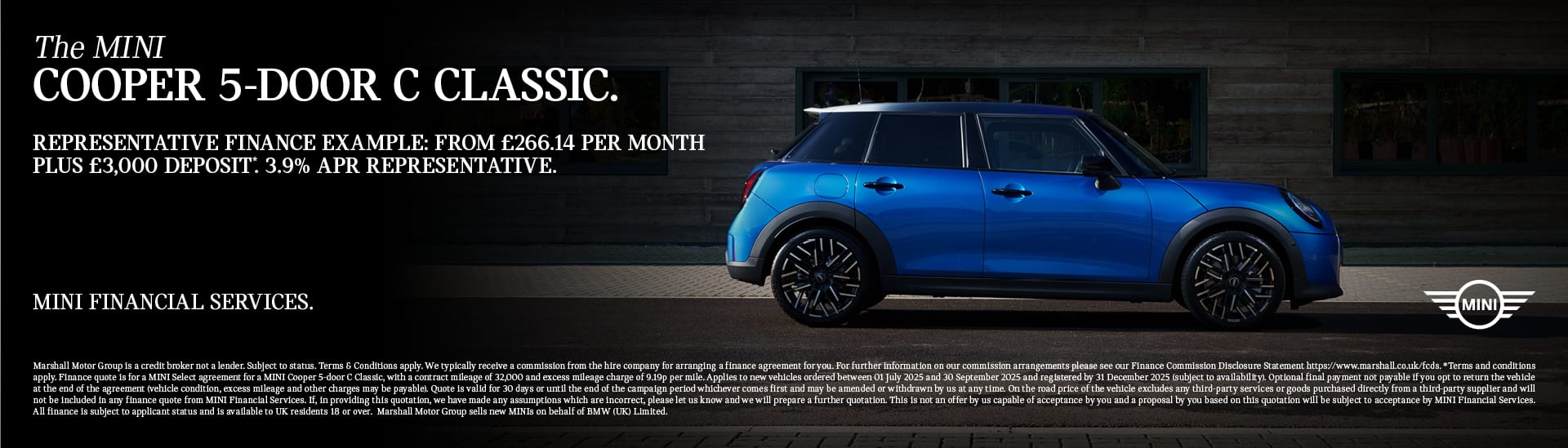 MINI 5-DOOR COOPER C CLASSIC.