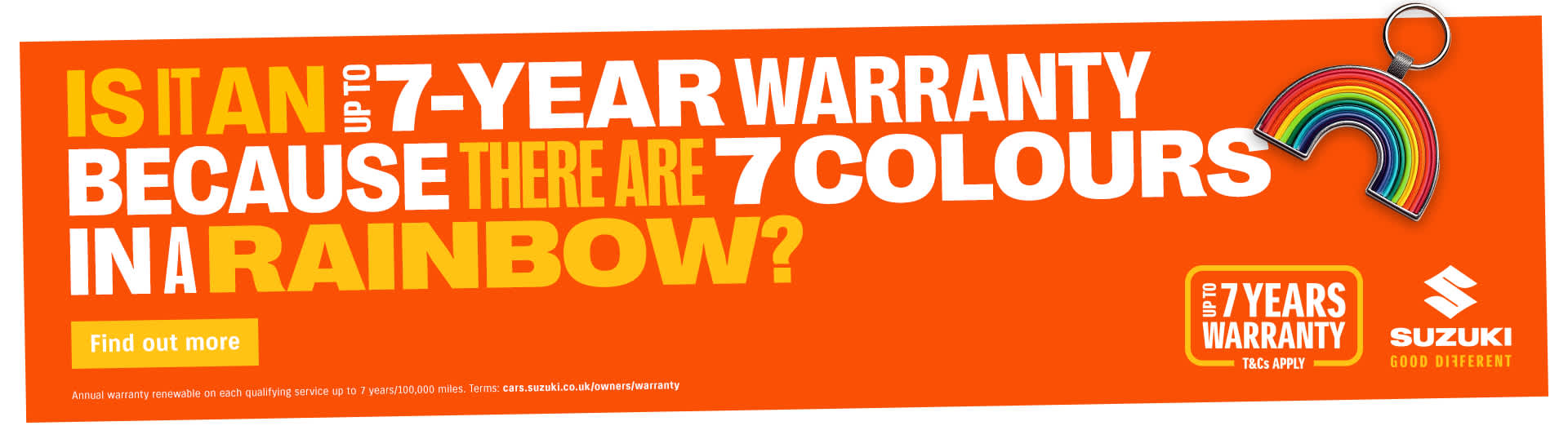 7 Year Warranty