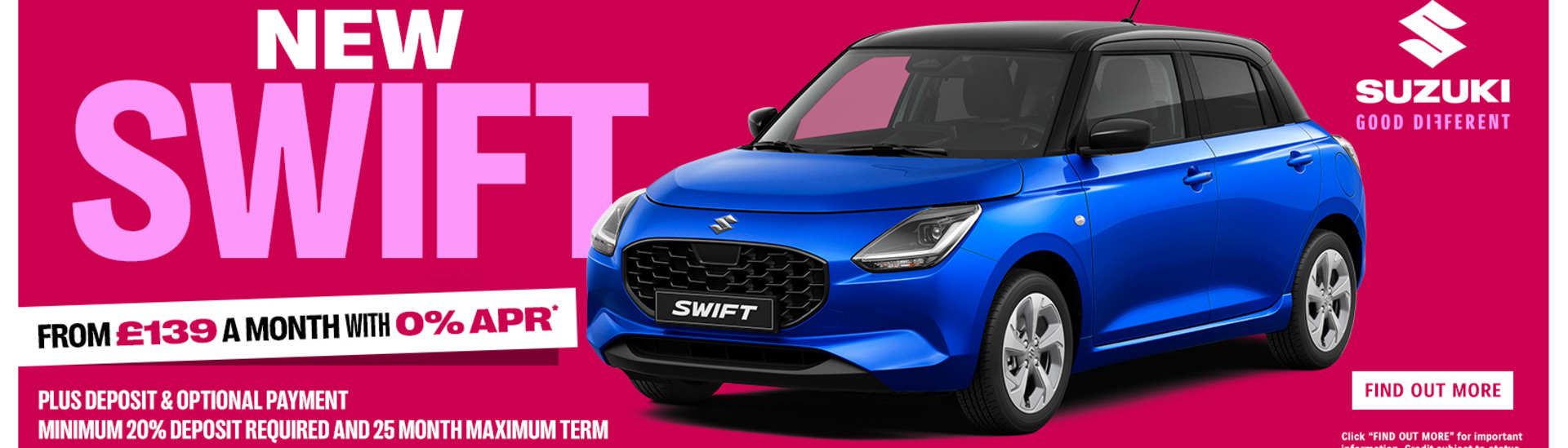 New Swift offer