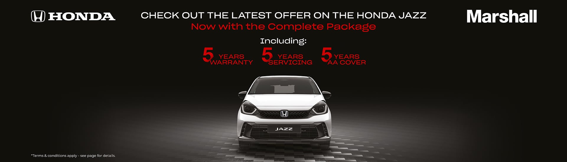 HONDA JAZZ PERSONAL CONTRACT PURCHASE OFFER