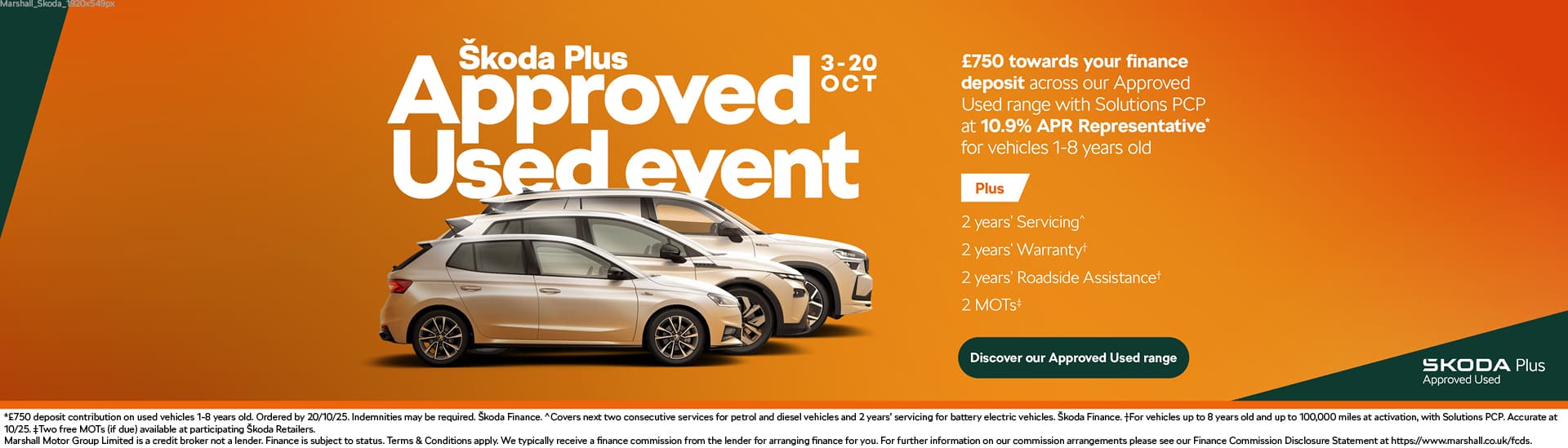 Škoda Plus Approved Used Event