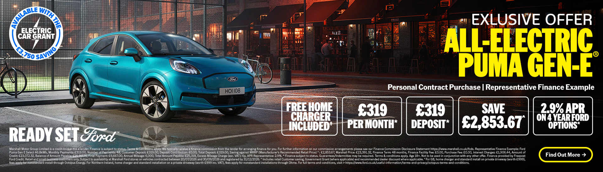 Ford Puma Gen-E Offer