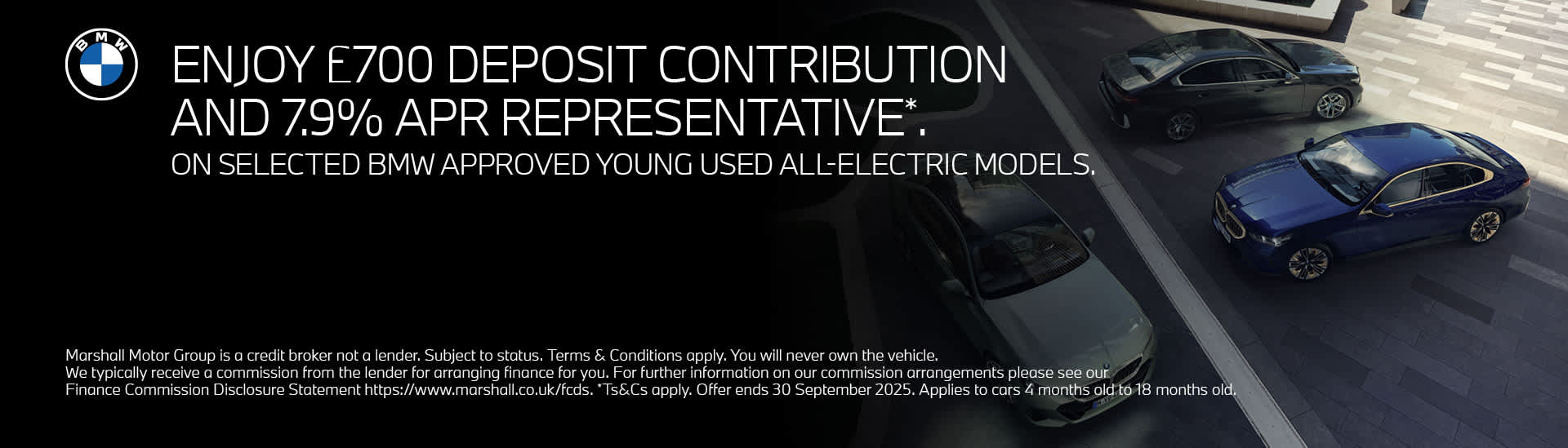 BMW APPROVED YOUNG USED ELECTRIC MODELS OFFER.