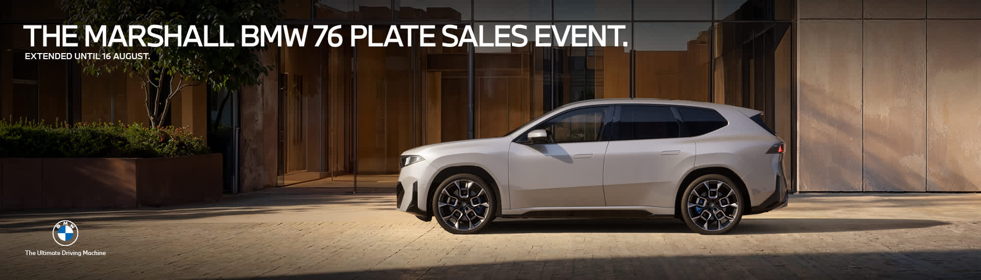 Marshall BMW 76 Plate Sales Event.