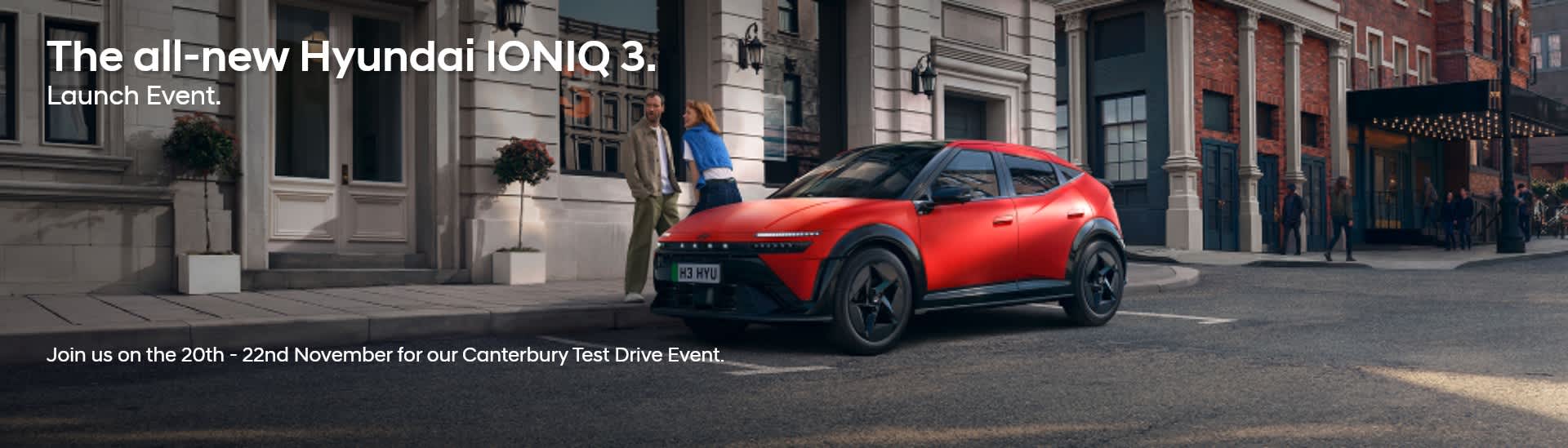 IONIQ 3 Canterbury Test Drive Event