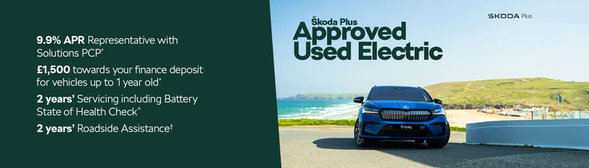 Škoda Plus Approved Used Electric Offer
