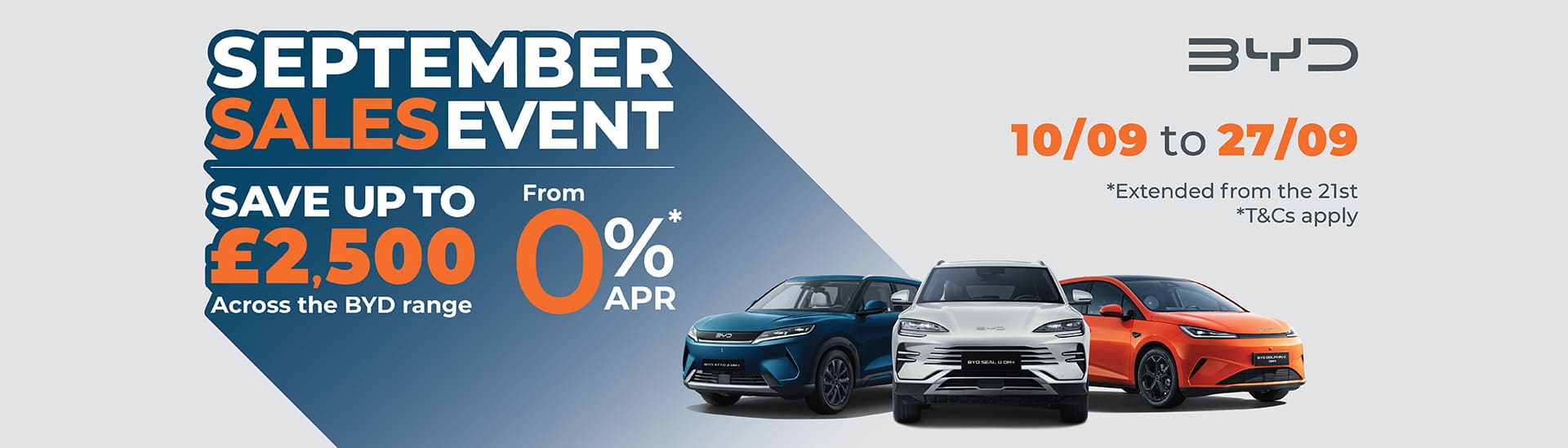 BYD September Sales Event