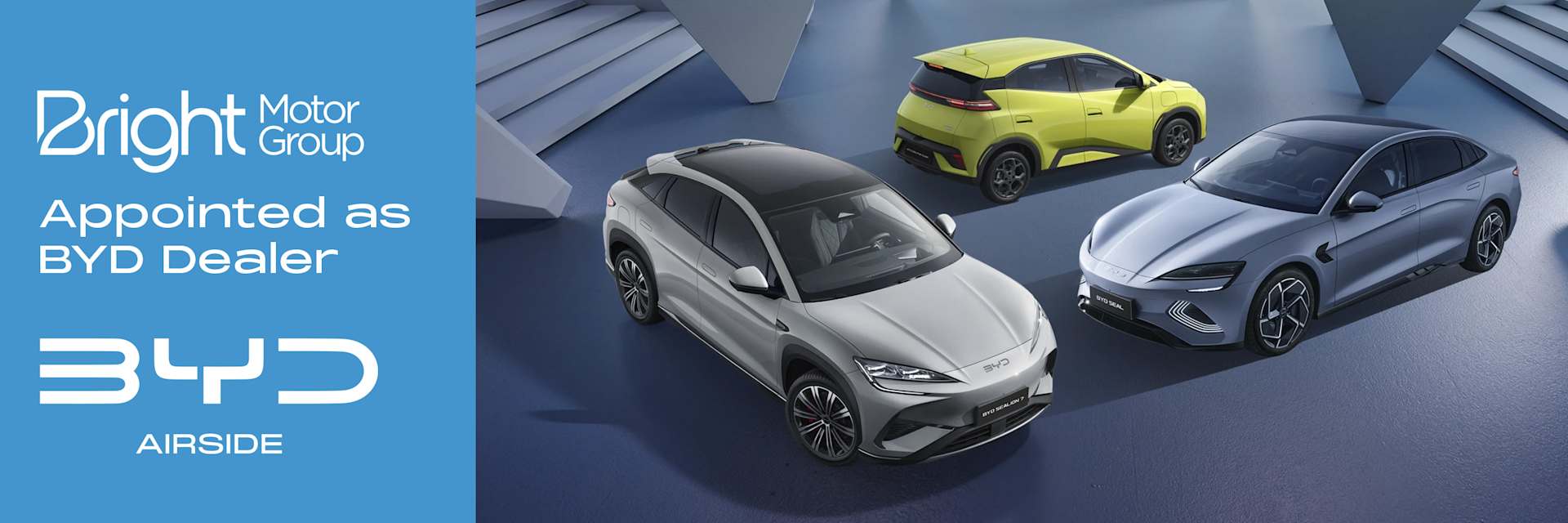 Bright Motor Group have been appointed as BYD Dealer