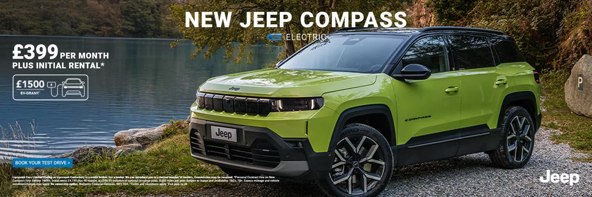 New Jeep Compass Electric