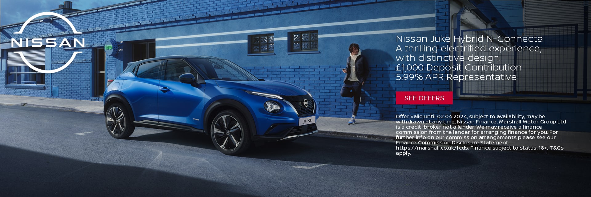 NISSAN JUKE HYBRID PERSONAL CONTRACT PURCHASE OFFER