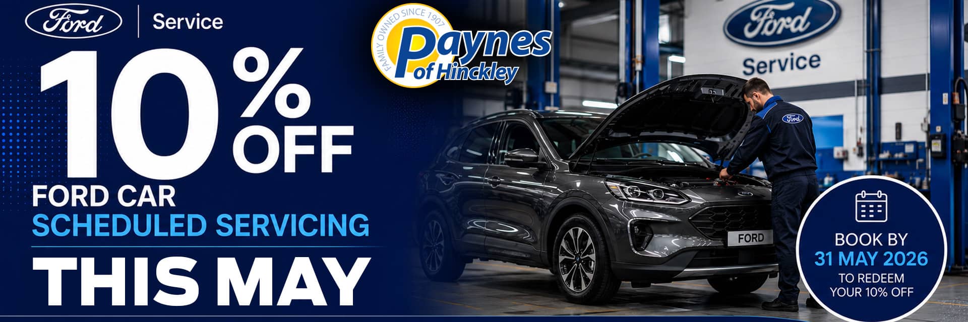 10% Off A Ford Car Service