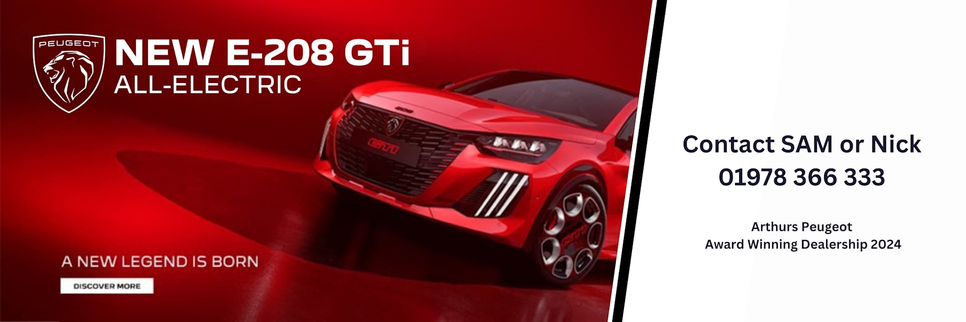 NEW E-208 GTi 