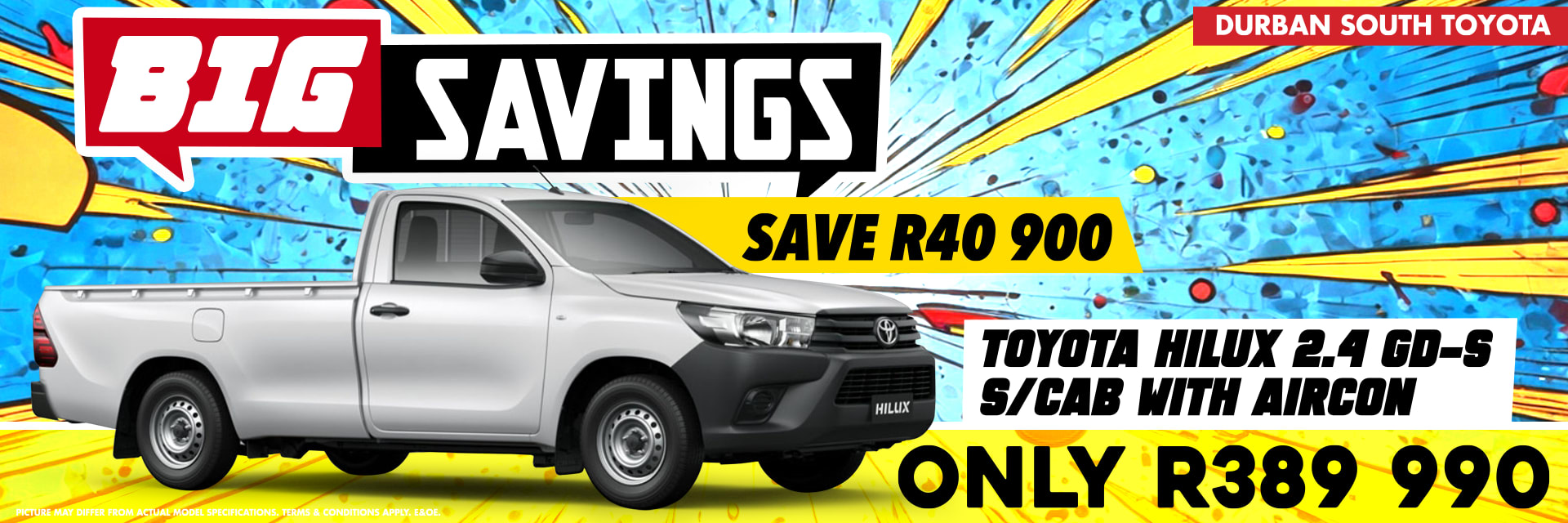 Toyota Hilux 2.4 GD-S S-Cab with Aircon