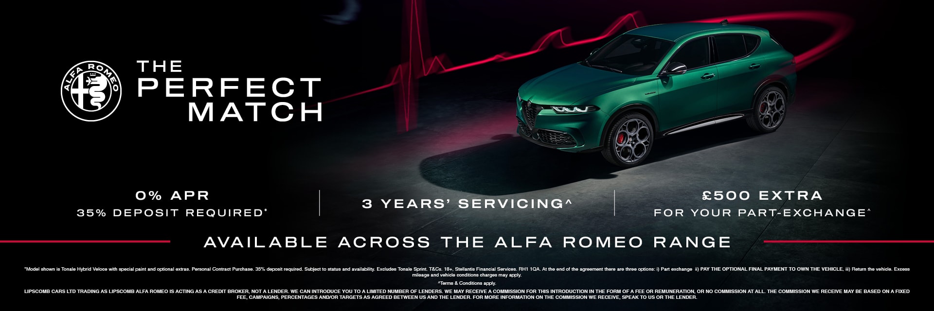 Alfa Romeo Range Now Available with 0% APR