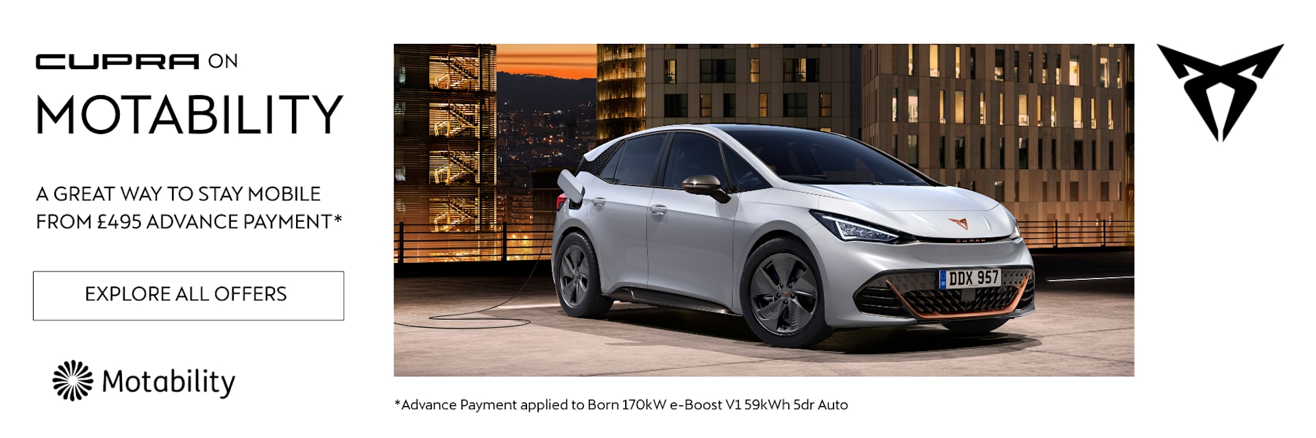 CUPRA Motability Offers