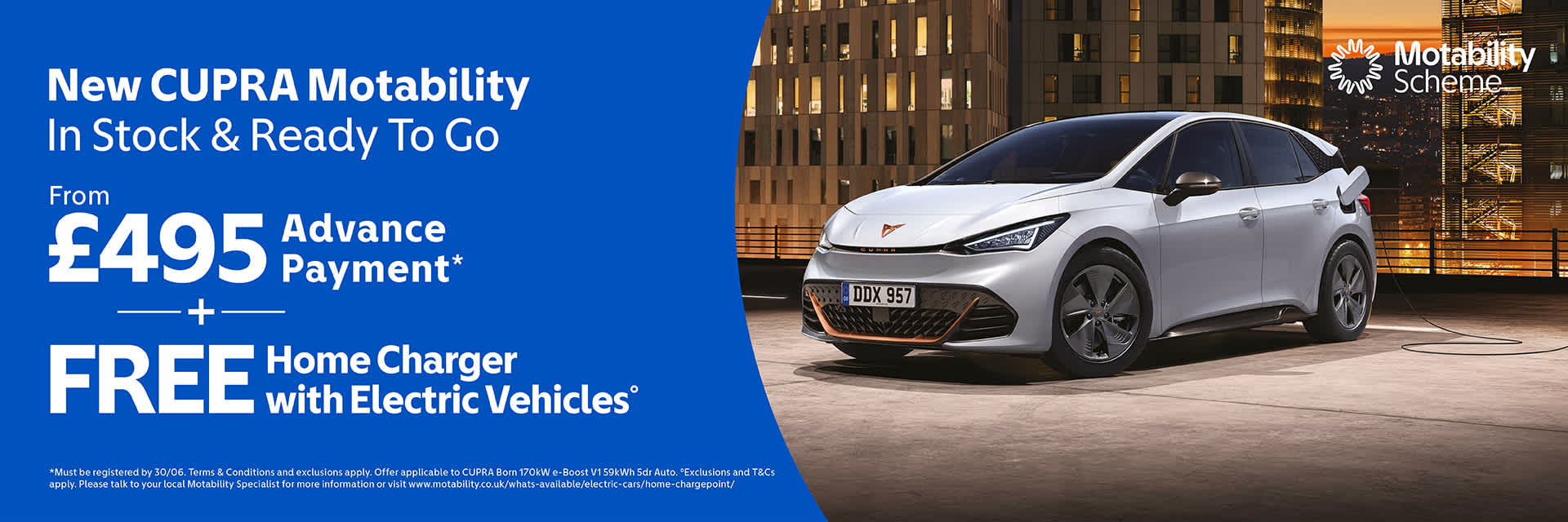 Q2 CUPRA Motability
