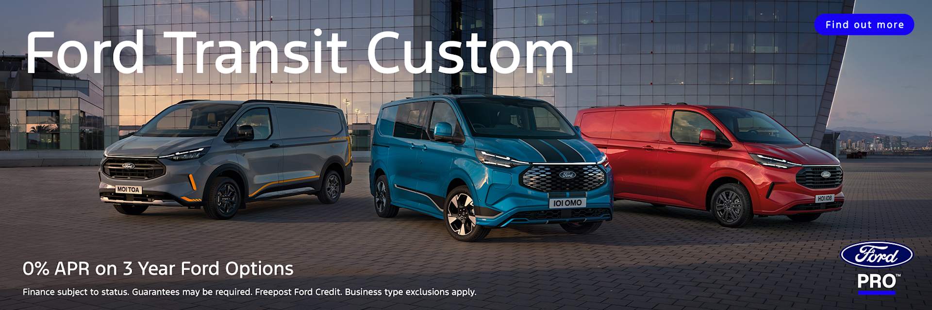Transit Custom Range